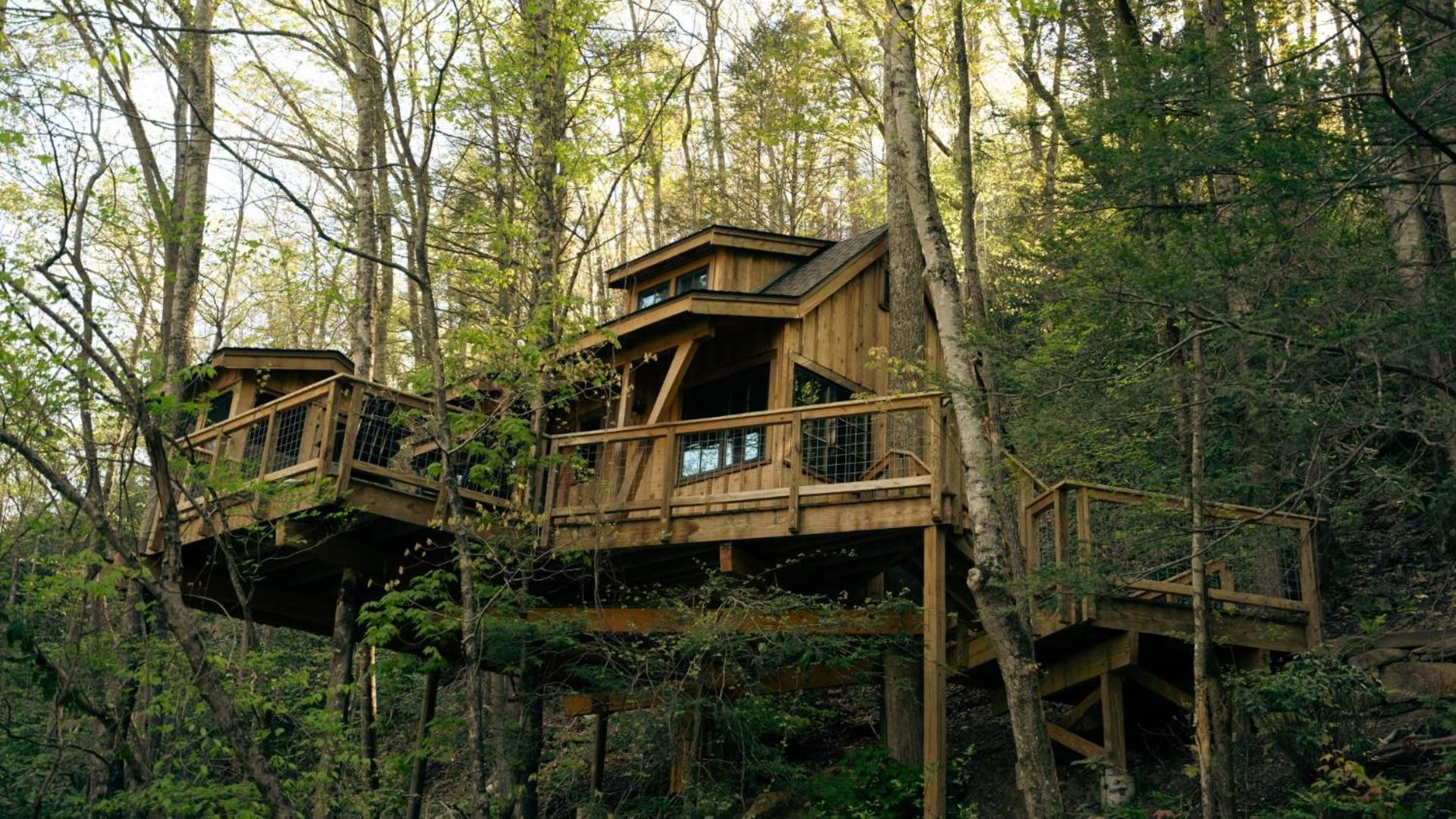 The Dogwood In Treehouse Grove At Norton Creek Villa Gatlinburg Eksteriør billede